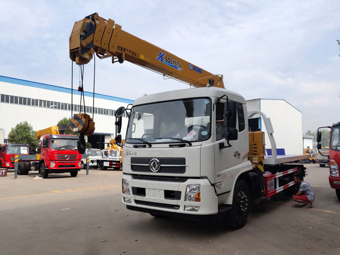 徐工吊機(jī)6.3噸東風(fēng)天錦清障隨車吊