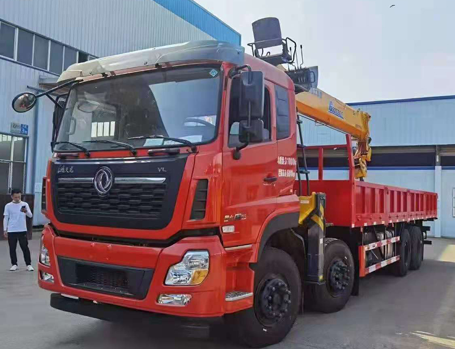 東風(fēng)天龍徐工14噸隨車吊